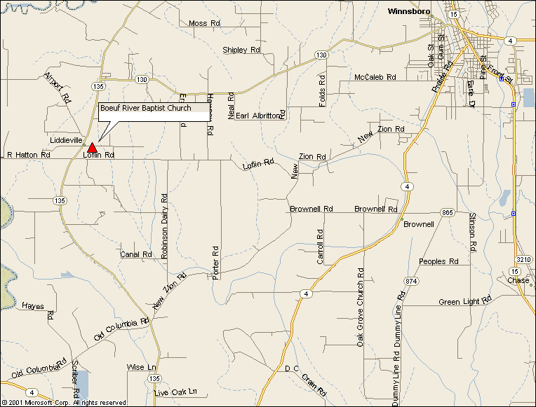 Liddieville Louisiana